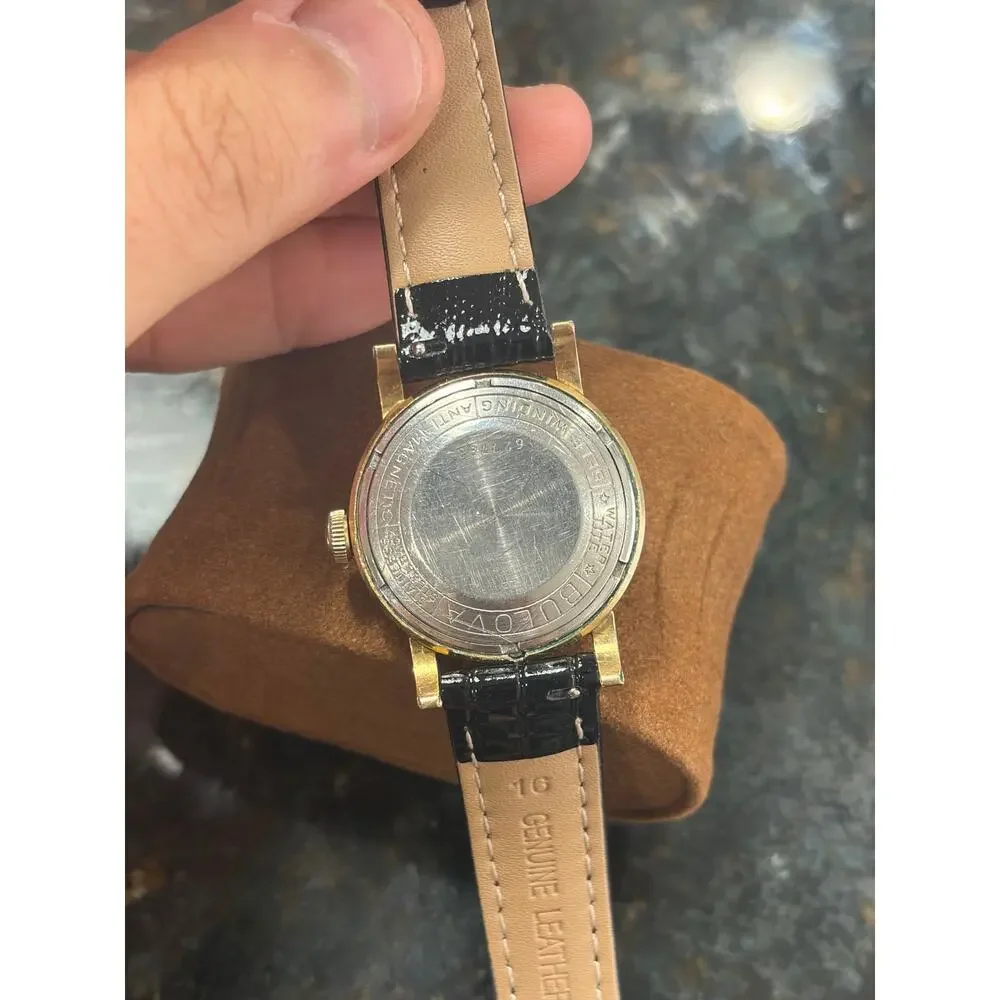 Vintage Bulova Self-Winding Watch 10K Gold-Filled Classic Mid-Century Style
